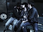 He is surrounded on the left and right by vampires gay group sex xxx - Gay Twinks Vampires Saga!